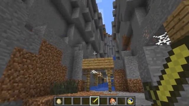 Minecraft MINESHAFT BRIDGES in Ravines ! New Terrain Feature ! смотреть онлайн