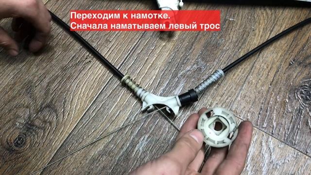 Ремонт переднего стеклоподъемника Toyota Carina ( замена тросов Тойота Карина ) смотреть онлайн