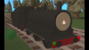 разбор слендер паровоза из синего поезда с друзьями (btwf)