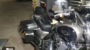 Зимняя консервация Harley-Davidson Road King