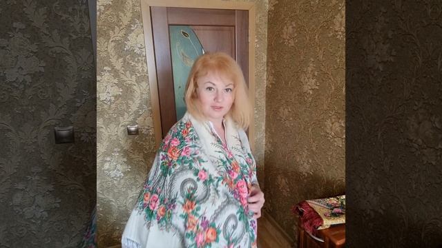 Платки в наличии!Часть2 #павловопосадский#платок#платки#шаль#обзор#вналичии#примерки#146#148
