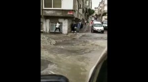 Ливневые паводки в Стамбуле, Турция, 23 июня 2020 года
