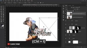 Как сочетать двойную экспозицию и выборочный цветовой дизайн в Photoshop   Уроки по Photoshop