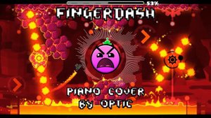Fingerdash by MDK - piano cover (geometry dash edit)