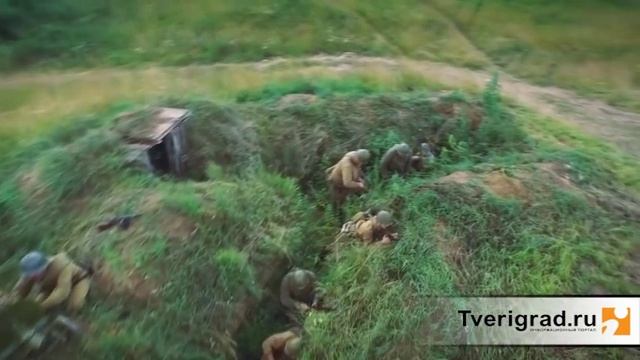 Военно-историческая реконструкция, дер. Есемово Ржевского района Тверской области смотреть онлайн