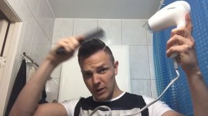 УКЛАДКА ВОЛОС МУЖСКАЯ. Как сделать УКЛАДКУ ВОЛОС феном в домашних условиях. Как уложить волосы