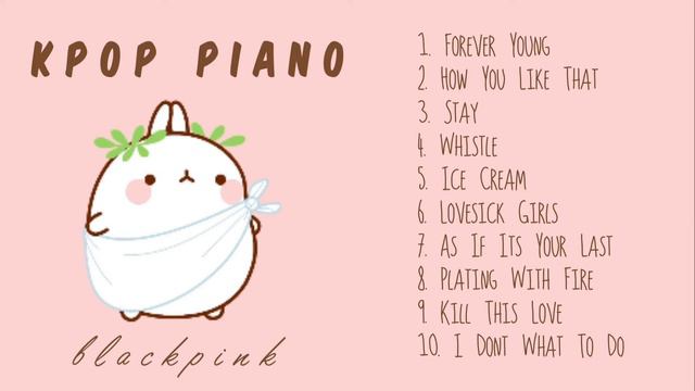 Kpop piano music | blackpink playlist | just listen~ смотреть онлайн