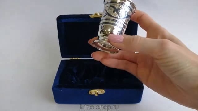 Серебряная стопка «Высокая» 70-04(55 мл) смотреть онлайн