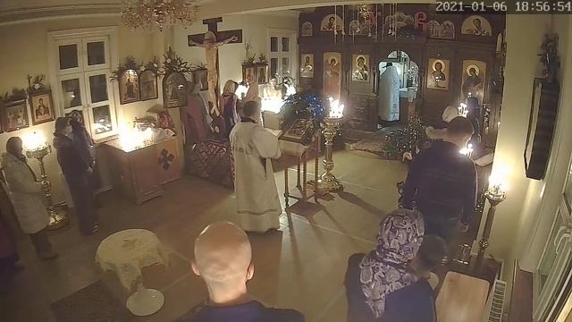 РОЖДЕСТВО ХРИСТОВО!!! Торжественное всенощное бдение с литией. 06.01.2021 год. смотреть онлайн