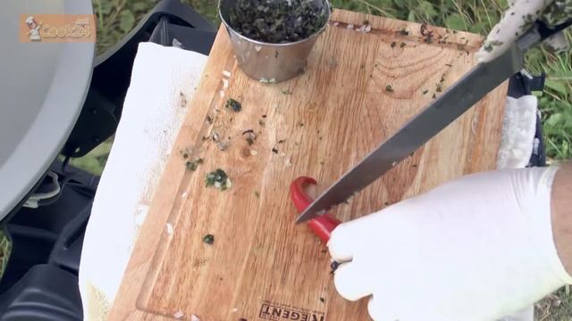 Как приготовить креветки гриль с соусом чемичури? смотреть онлайн