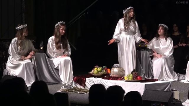 Постановка Десять Дев. Церковь На Горе. Спокен. Новый Год 2023.