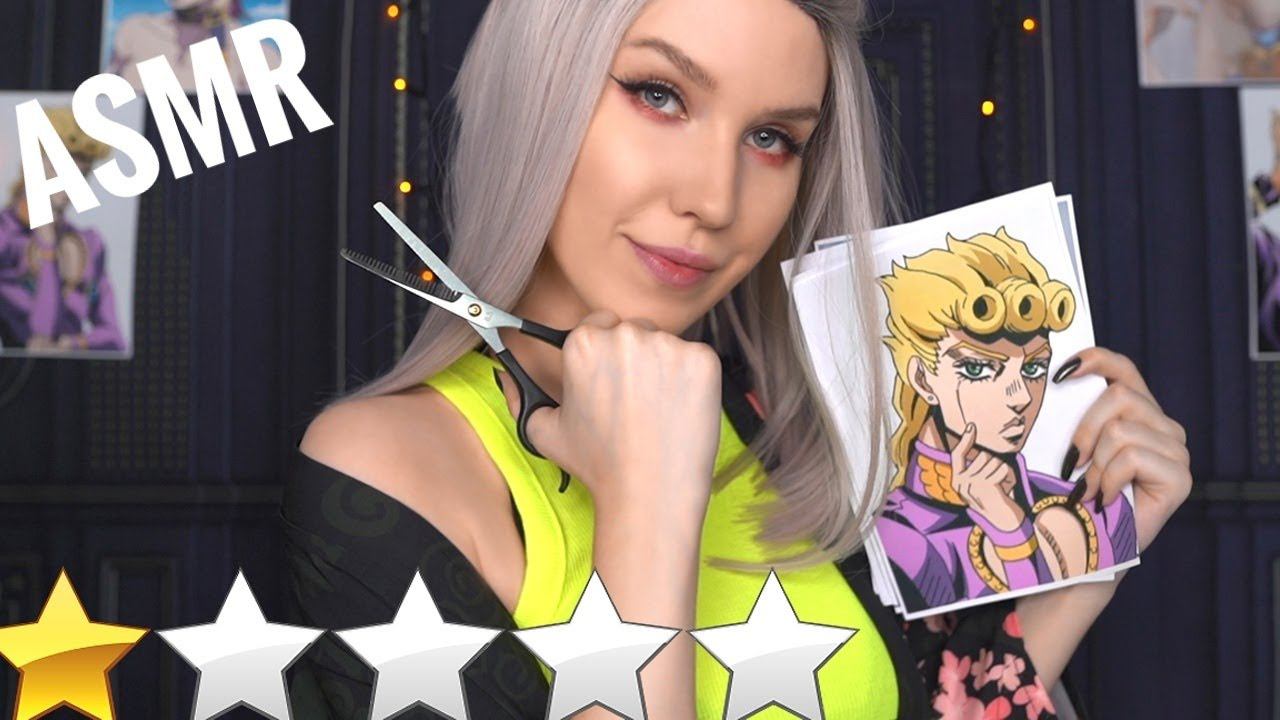 ПАРИКМАХЕР В УЖАСНОМ САЛОНЕ ✂ АСМР ПАРОДИЯ | ASMR Haircut (+Sub)