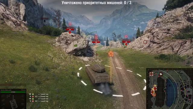 Мир танков топография