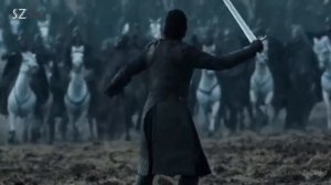 Битва за Винтерфелл(Игра престолов )JON SNOW