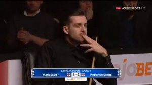 Mark Selby vs Robert Milkins Snooker Gibraltar Open 2017