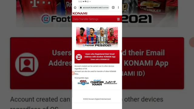 Loging to pes using your Konami Id important update|| Must watch video