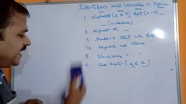 Identifiers and Variables in Python Programming
