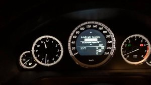 Включение режима IntellLight System  на mercedes w212