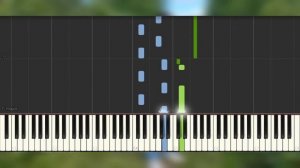 Красивая Пьеса На Пианино | Легкие Ноты Ноты Для Начинающих | Красивая Мелодия На Пианино