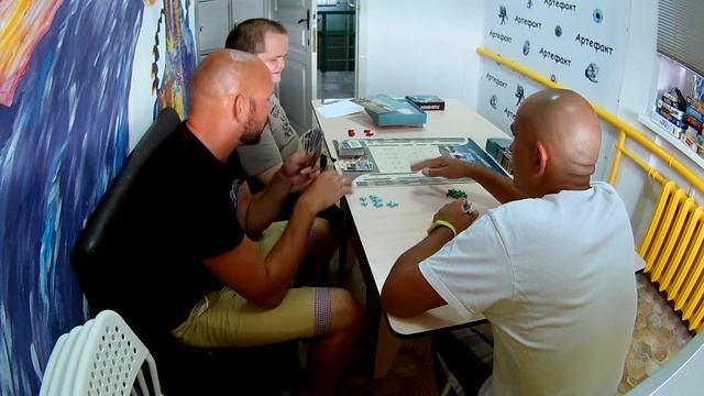 Влог. Игротека. 10.07.2019. Часть 1 из 2. Лэтсплей настольной игры "Взлёт разрешён".