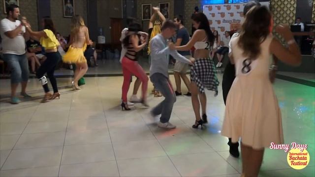 Sunny Days Bachata Festival 2017 Jack & Jill Intermediate Semifinal Part 3 смотреть онлайн
