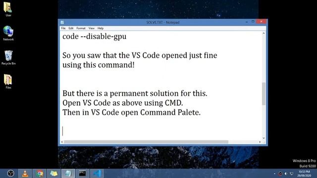 Visual Studio Code Black Screen Fix || PERMANENT SOLUTION ||