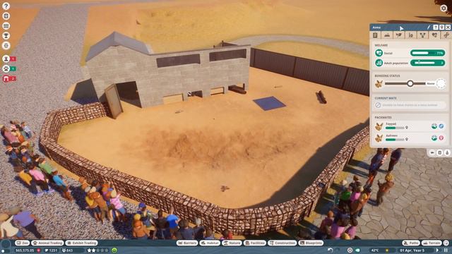 Tiny Zoo - Fennec Foxes & Food - Planet Zoo Hardmode Gameplay смотреть онлайн