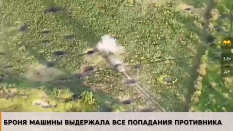 Т-90 сокрушил врага, пройдя по минному полю