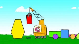 Construction trucks for children |  CONCRETE MIXER TRUCK cartoon for kids | Learn Cars and Vehicles