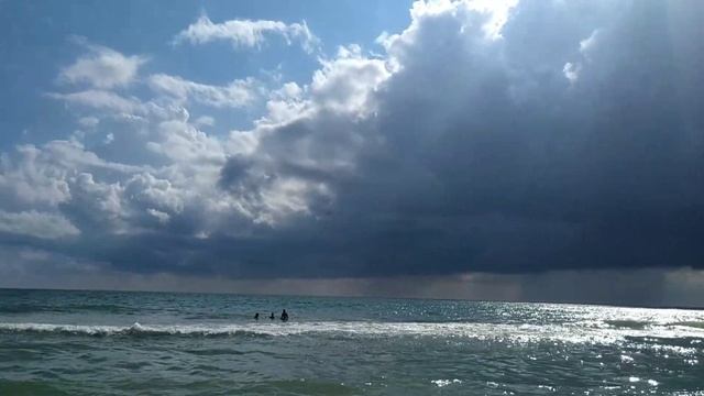 БЛАГОВЕЩЕНСКАЯ СТАНИЦА РАЙСКОЕ МЕСТО МОРЕ ПЕРЕД ДОЖДЁМ