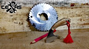 ЭТО ГЕНИАЛЬНО! Нож из фрезы по металлу!!!