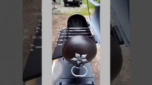 Мангал из газового баллона