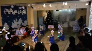 Танец "Звездочки" новогодний утренник в детском саду  "Грибочек"