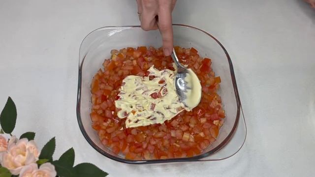 Салат "Коррида". Быстрый и вкусный салат с крабовыми палочками