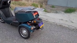 Электромопед, электрический трицикл H1 Tricycle