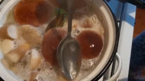 Маринованные белые грибы за 20 минут. Маринуем грибы целиком