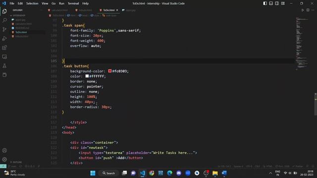 Build a Todo list app in HTML, CSS & JavaScript in 2023 | JavaScript for Beginners tutorial