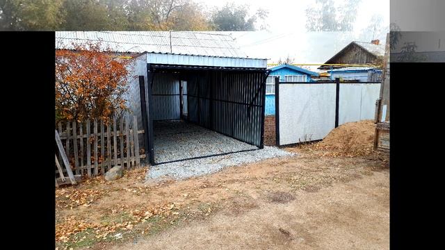 Металлический разборный гараж смотреть онлайн