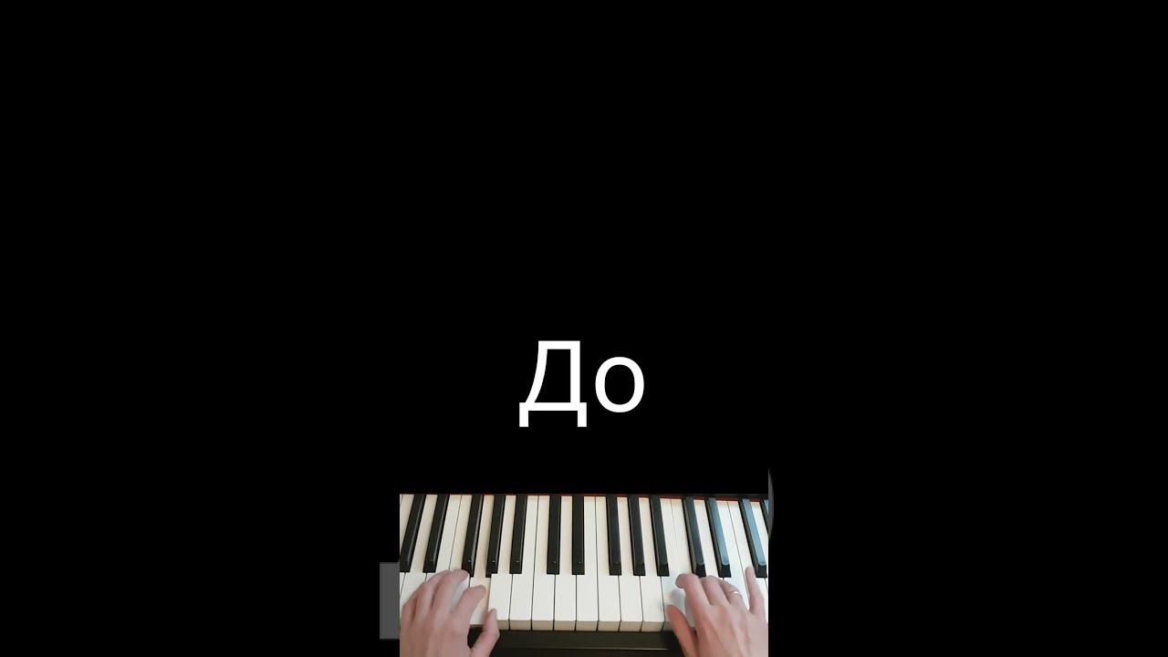 Лесник / Король и шут / Фортепиано #shorts #pianotutorial #пианинодляначинающих #фортепианоонлйн