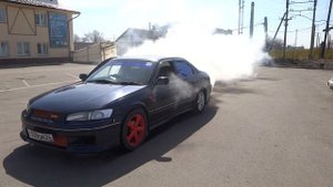 Тойота Камри Грация, Camry Gracia, 3SGE Beams, дрифт, дым