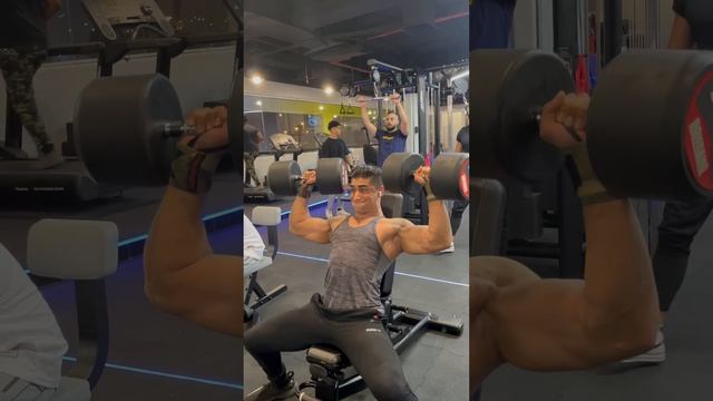 50 KG Dumbbells Shoulder Press?