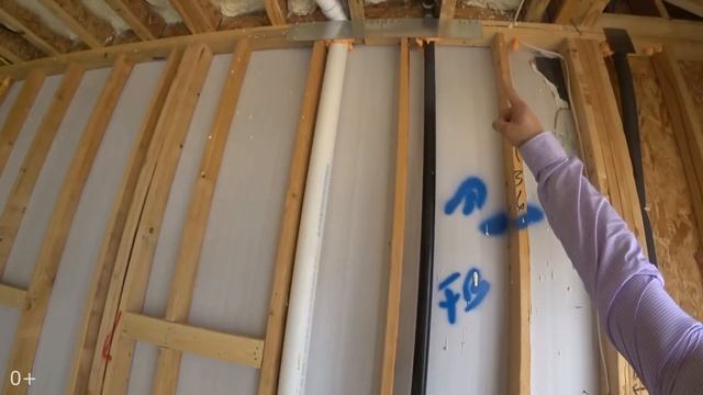 Пирог каркасной стены для южных регионов США. Как строят в штате Техас. Ход строительства каркасник смотреть онлайн