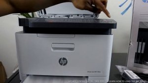 HP MFP 179FNW LEARN HOW TO LOAD THE INK TONER