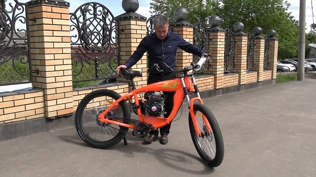 Велосипед LIFAN с мотором LIFAN 152F-3. смотреть онлайн