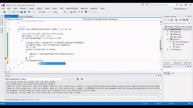 How to Read csv File in C# Winforms || Parsing Delimited text or csv Data смотреть онлайн