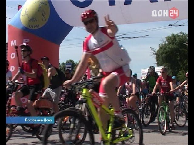 Городской велопробег в Ростове