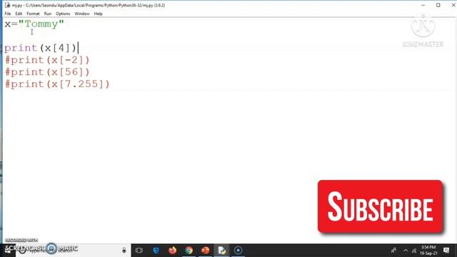 Character Data Type in Python [Python Strings Part-3] | Virtual Life