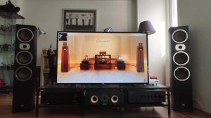 Sound Test - Heco Victa Prime 702 - Yamaha AS-301 Subwoofer on