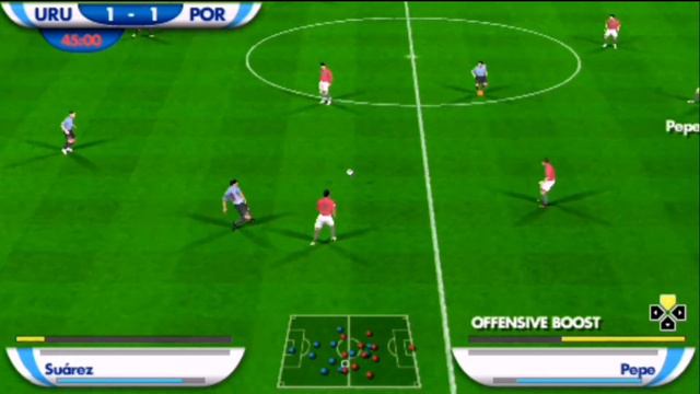 Fifa World Cup 2010: South Africa || Round Of 16 - Portugal Vs Uruguay || PSP Gameplay #16 смотреть онлайн