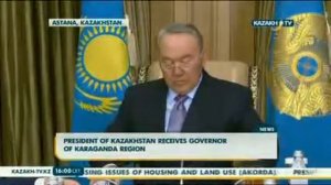 Президент принял акима Карагандинской области